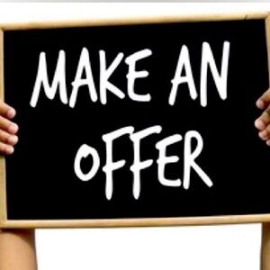 Reasonable offers considered